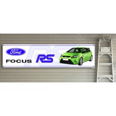 Ford Focus RS (Green) Garage/Workshop Banner